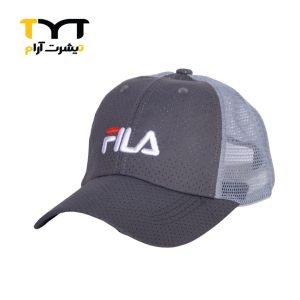 کلاه شش ترک پشت توری(کتان-فلامنت)
